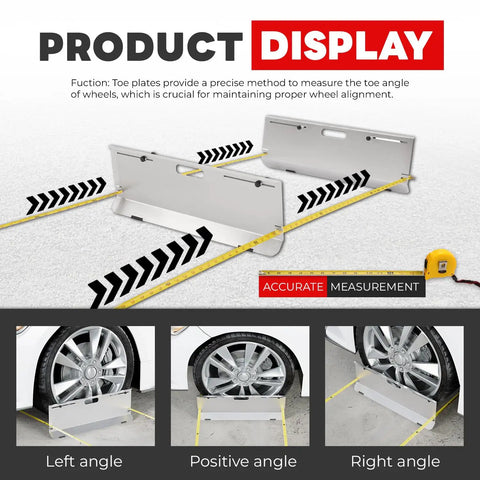 Grab These Dope Toe Plates And Straighten Your Wheels Fast With This Easy Diy Alignment Tool Kit Featuring Four Exact Angle Probes For Quick Garage Setup Perfect Fitment Across All Rims No Cap Slick Handling Guaranteed