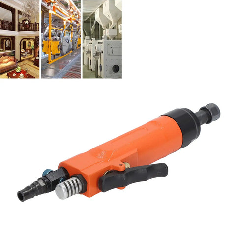 Tough As Nails Straight Air Die Grinder Featuring 6 Mm Collet 3000 RPM Spin Lightweight Aluminum Pneumatic Tool close-up view.