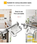Rock Solid Heavy Duty Sliding Bolt Gate Latch With Padlock Hole For Secure Shed Barn Fence Doors Left Or Right Swinging Steel Hardware Tough As Nails Security used in various home scenes.