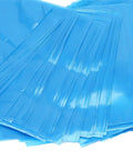 Stack of blue 200 Pack Thickened PE Machine Covers Large 125x135cm Moistureproof Protective Bags