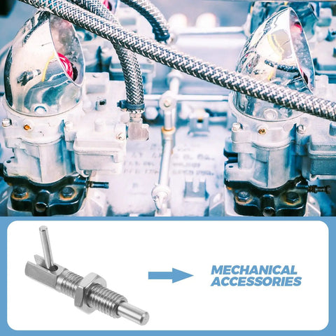 Tough As Nails M10 Stainless Steel L Handle Indexing Lock Plunger With Spring Latch Clamping System for heavy duty gear.