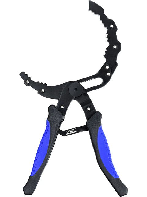 Adjustable Oil Filter Wrench With Self Adjusting Mechanism Durable Forged Steel Tool For 2 To 5 Inch Filters Wide Oil Filter Remover