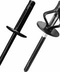 50 Pcs Tri Fold Aluminum Blind Rivets Set Tri Grip Exploding Bulb Style Pop Rivets For Auto Body And Soft Or Plastic Materials All Black Three Sixteenth Inch By Forty Five Sixty Fourth Inch Large Head Five Eighth Inch on display