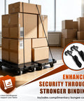 Heavy Duty Interlocking Furniture Dolly 2 Pack Slick Rolling Casters designed for moving big appliances with secure bungee cords.