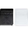 Hard Shell 9 Inch Paint Tray With 10 Disposable Liners Deep Well Paint Trap Fits Most Paint Rollers Quick Cleanup Heavy Duty Plastic