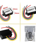 Swap Out Your 24V To 85V Input For A Rock Solid 12V Without Breaking A Sweat This Heavy Duty Dc Dc Converter Hands Out Up To 6 Amps For Cars Rvs And Gear Projects Sweet Power Flow Guaranteed, featuring a compact design with 4 wires.