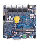 Built Different Firewall Appliance Mini Pc harnessing Intel Celeron N2940 quad core motherboard with LAN ports for connectivity.