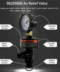 High Flow Manual Air Relief Valve With Pressure Gauge For FNS Clean And Clear Quad DE 2000 4000 Series Pool And Spa Filters
