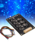 8S Inductive Balancer For Lithium Battery Packs Featuring A 1.2 Amp Chip, showing balancing board and cable for 8 series cells.