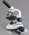 Dope Cordless Compound Monocular Microscope For Home Lab And Classroom, 40x To 400x Magnification, LED Illumination With Rheostat