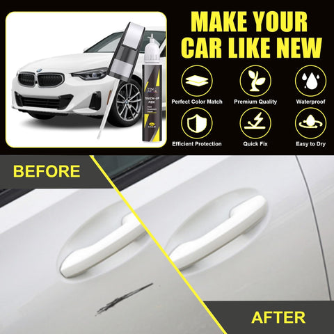 BMW Alpine White 300 Exact Color Match Touch Up Paint Kit For Nicks And Chips 2 In 1 Quick Fix Scratch Repair For Cars Easy Color Match