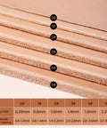 Leather Edge Beveler Pro 1mm Skiving Tool Edger Cutter Creaser Skiver Leathercraft Kit edge size chart