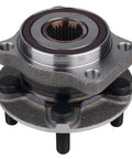 Front Wheel Hub and Bearing Assembly Direct Fit for 2009 to 2014 Subaru Forester, 2008 to 2014 Impreza, 2013 to 2014 WRX, and 2013 to 2014 XV Crosstrek With ABS Replacement Hub Bearing Unit