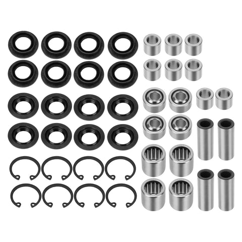 Front Upper And Lower A Arm Bearing Seal Shaft Rebuild Repair Kit Two Sided For ATV KFX450R 2008 2014 And KFX700 2004 2011 OEM