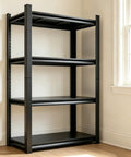 Heavy Duty Garage Shelving System 63 Inch Tall Adjustable Steel Standing Shelves 36 Inch Wide 13.8 Inch Deep Supports Up to 2000 Lbs