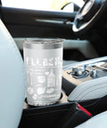 I Will Be In My Office Funny Kitchen Chef Insulated Stainless Steel Travel Tumbler Cup in car console