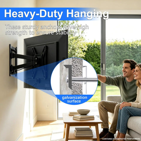 8Pack Heavy Duty Drywall Anchors Kit With One Fourth Twenty Toggle Bolts For Drywall And Hollow Walls Ideal For Mounting TVs And Cabinets Delivers Rock Solid Hold And Easy Install For Secure Hangs, wall TV mount with galvanized toggle bolt