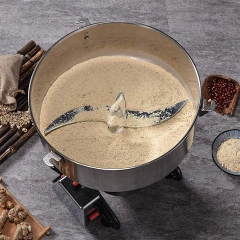 Electric Grain Grinder And Powder Mill For Herbs Coffee Beans And Cereals 110V Superfine Grinding with 3 Blade System