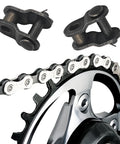 8 Piece Roller Chain Offset Link Set Size 40 Half Link Chain Carbon Steel Crank Link End Split For Industrial Workhorse Tough As Nails Performance