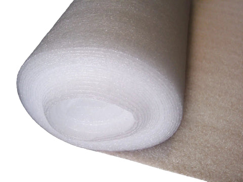 Slick And Tough Foam Underlayment Roll For Laminate And Wood Flooring With Moisture Resistant Barrier Shock Absorbing Subfloor Padding No Sweat Installation 100 Square Feet, rolled foam underlayment.