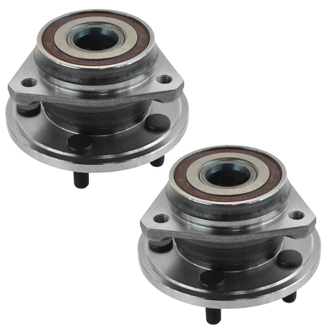 Front Wheel Bearing And Hub Assembly Set For Jeep Cherokee Grand Cherokee And Wrangler - Dual Front Left And Right Hubs
