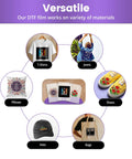 DTF Transfer Film A4 50 Sheets Premium Pro Grade Matte Double Sided PET Transfer Paper For Direct To Garment versatility