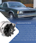 High Output 105 Amp 1 Wire 10SI Self Exciting Alternator Replacement For SBC BBC GM 12 Volt Electrical Alternator with Buick