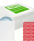 Heavy Duty Dish Packing Set For Moving Includes 25 Foam Pouches 12x14 Inch Thick One Side 1.5mm And Both Sides 3.0mm 75 Fragile Stickers