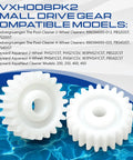 2 Pack Small Drive Gear PVXH008PK2 Replacement Drop In For Hayward AquaNaut 200 250 400 450 Pool Cleaners And Poolvergnuegen