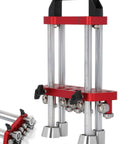 Sheet Metal Edge Roller Bender For 0-100 Degree Bends with all-metal construction and 7-inch rollers, shown upright on display