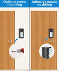 Adjustable 360 Degree No Drill Video Doorbell Mount For Ring Battery Doorbell Plus Pro Anti Theft Corner Kit on door