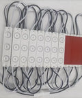 110V AC LED Module White 1.5W Decorative Light For Letter Signs And Advertising Displays With Adhesive Tape Backing Easy Install Cuttable 3LED 2835 SMD 6500K 20 Modules Per String No Transformer Needed