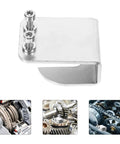 Gear Linkage Clip Repair Kit For Automotive Use Durable Cable Clip Replacement Tool For Car Enthusiasts And Pro Mechanics Easy Fit And Reliable Gearbox Linkage Fix In Silver Finish, silver metal clip