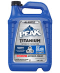 Titanium Extended Life Yellow Antifreeze And Coolant Concentrate 1 Gallon, blue jug with advanced formula for engine protection.