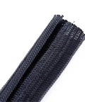 Expandable Cable Management Sleeve for Wires and Cables Self Closed PET Braided Protector Hider 50mm by 50m