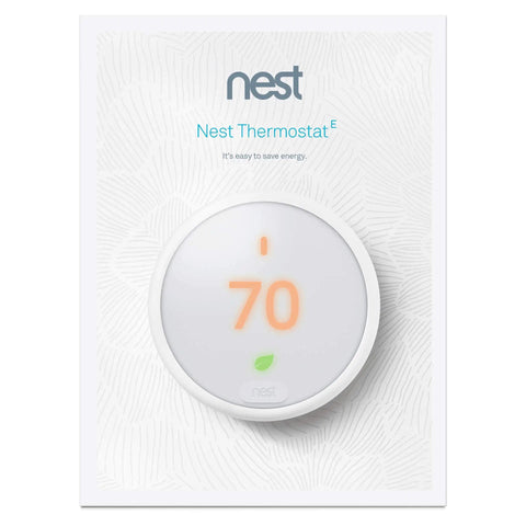 Programmable Smart Thermostat E For Home Control From Anywhere Via App And WiFi Works With Alexa And Google Assistant display