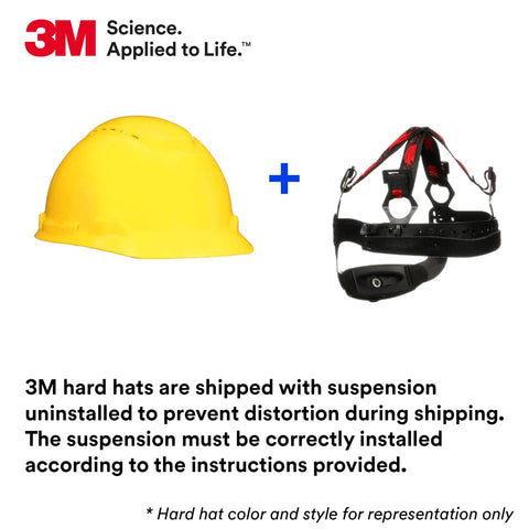 SecureFit Hard Hat With Uvicator Sensor And 4 Point Suspension White Non Vented Cap Style Safety Helmet Adjustable Height