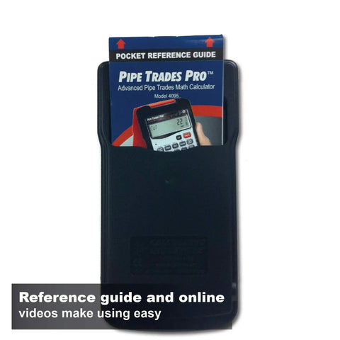 Pipe Trades Pro Advanced Layout And Design Calculator For Pipefitters Steamfitters Sprinklerfitters And Welders with reference guide