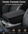 Subaru Outback Center Console Cover 2020-2026 Custom Fit Armrest Pad Protector for interior seating area