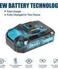 20V battery for Mini Cordless Chainsaw Portable Electric Handheld Pruning Saw For Tree Branches Yard And Garden Tasks Lightweight Easy Start No Mess Boss Level DIYer Gift For Dad Or Hubby