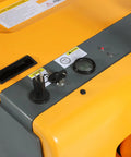 Control panel of Heavy Duty Full Electric Pallet Stacker And Counterbalanced Forklift with battery indicators and keys.