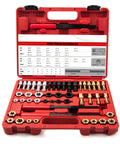 49 Piece Thread Repair Tool Set For Chasing And Restoring SAE And Metric Threads Pro Grade Heavy Duty Automotive Workhorse