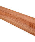 African mahogany turning blank, 1 in x 1 in x 18 in, kiln-dried hardwood