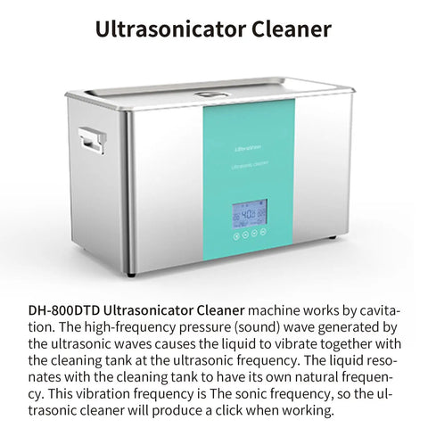 Pro Grade Ultrasonic Cleaner Heavy Hitter Sonic Wash Tank with stainless steel body and control panel for precise cleaning.