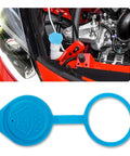 Blue Windshield Washer Fluid Cap Replacement 38513 SC4 672 Fits Acura ILX Hybrid Honda Civic Hybrid Accord installed