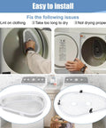 Lint Filter Screen Replacement W10828351 For Dryer Models 8531964 And 8531967 with Premium Frame and Mesh, close-up install