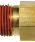 Direct Bolt On Engine Coolant Temperature Sensor With Factory Spec Thermal Grease showing brass housing and rubber seal.