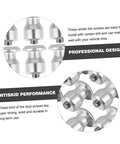 Close-up view of 200 Piece Winter Tire Studs Heavy Duty Skid Screws Tungsten Snow Spikes designed for easy installation and anti-skid performance.