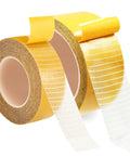 No Sew No Iron Hem Tape Duo Pack With 1 Inch And 2 Inch Rolls 39 Feet Each Heavy Duty Double Sided Mounting Tape Ultra Strong