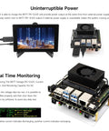 Uninterruptible Power Supply UPS Module For Jetson Orin Lets You Charge And Power Output At The Same Time 21700 Li Battery Ready